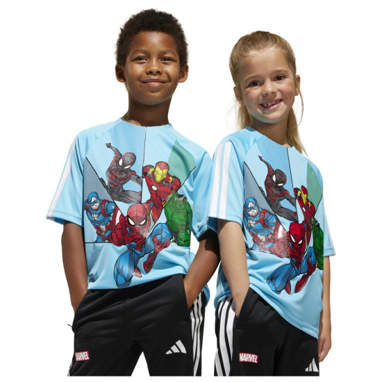 Adidas Παιδική κοντομάνικη μπλούζα Marvel Spiderman Tee Adidas Παιδική κοντομάνικη μπλούζα Marvel Spiderman Tee